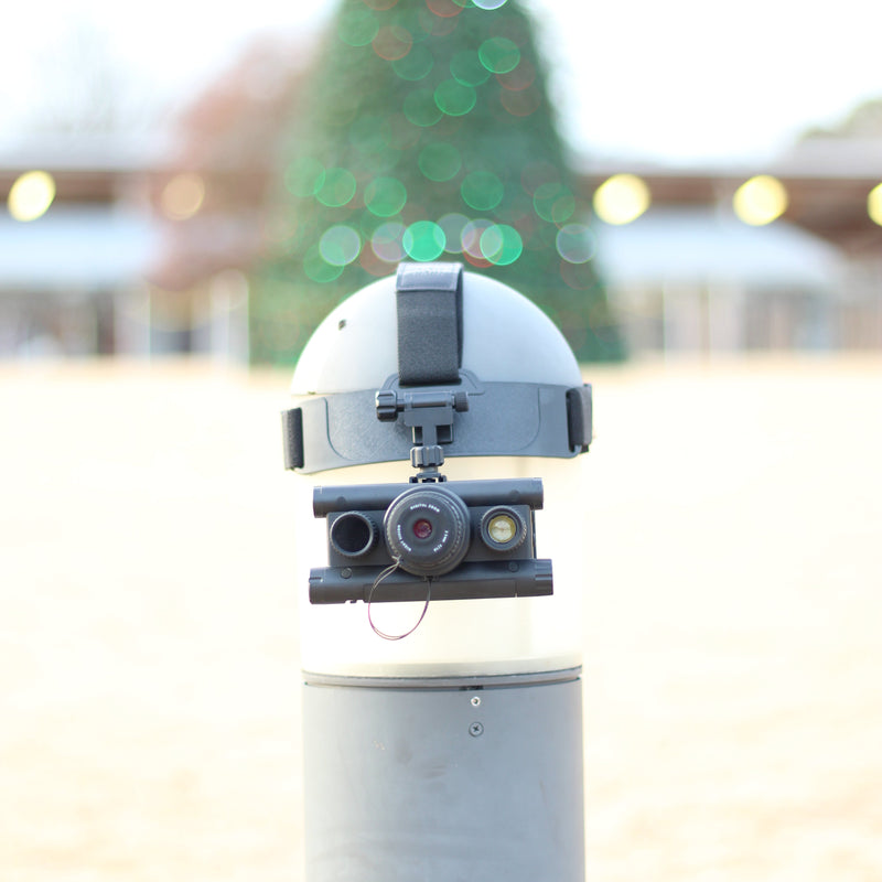 Night vision goggles in use